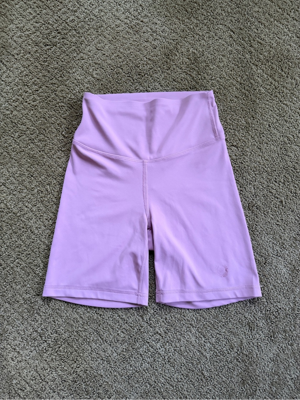 PINK Victoria's Secret Soft pink High-Waist Bike Shorts